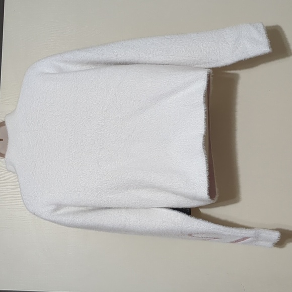 Rachel Zoe high neck womens White /Pink sweater Size XS NWT - Picture 2 of 8